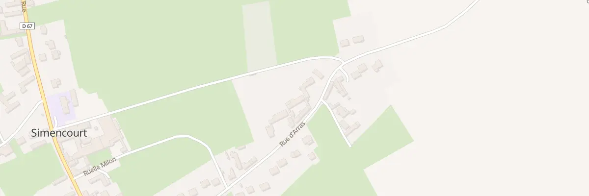 Plan du 21 Rue d’Arras à Simencourt
