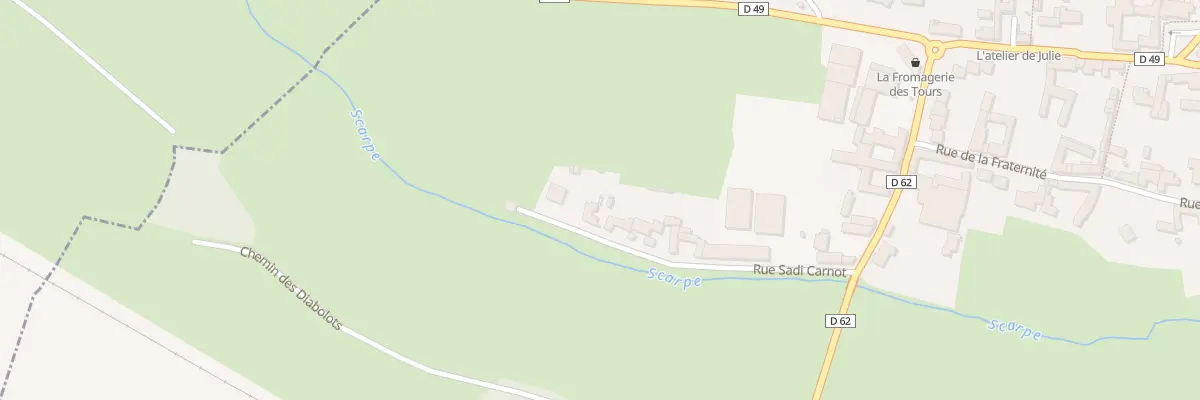 Plan du 5 Rue Sadi Carnot à Acq