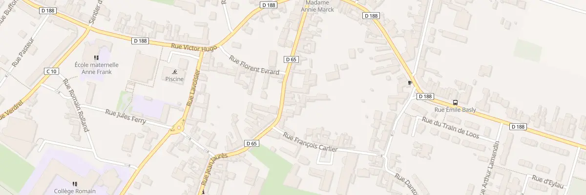 Plan du 37 Rue Jean Jaures à Hersin-Coupigny