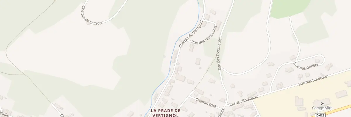 Plan du 13 Che de Vertignol à Labastide-Rouairoux