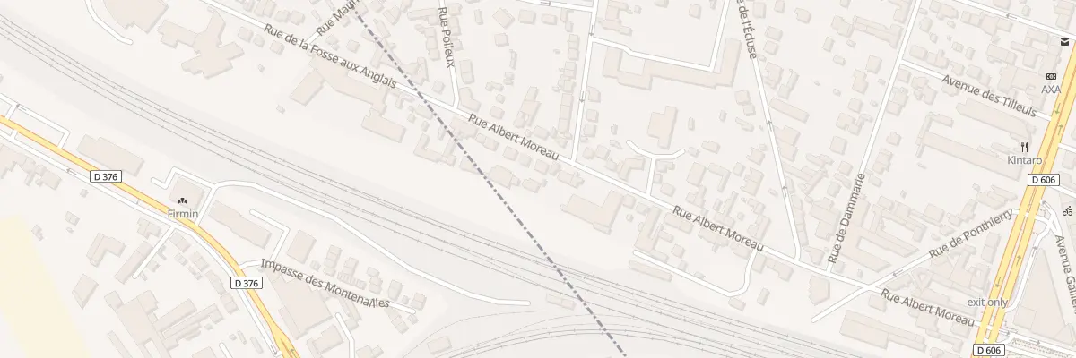 Plan du 33 Rue Albert Moreau à Melun