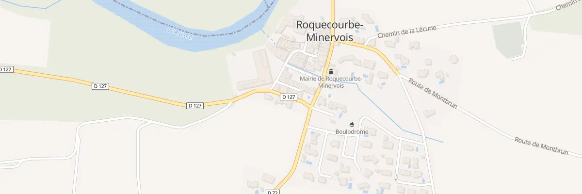 Plan du 5004 Rue des Drapiers à Roquecourbe-Minervois