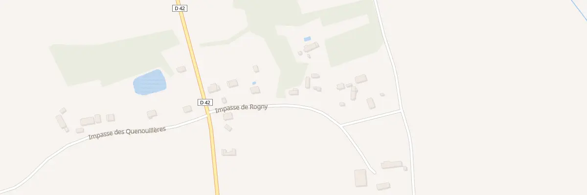 Plan du 5111 Rogny à Oussoy-en-Gâtinais