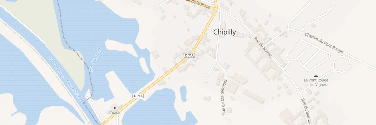 Plan du 8A Rue du Pont à Chipilly