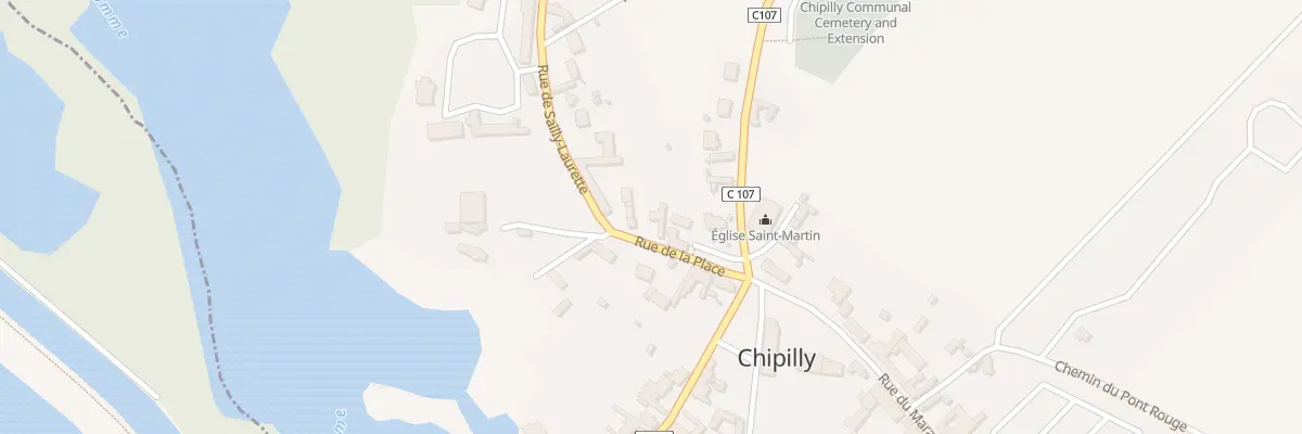 Plan du 3 Rue de la Place à Chipilly