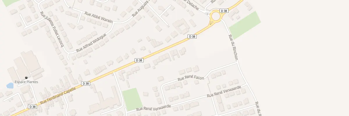 Plan du 92 Rue Ferdinand Capelle à Merville