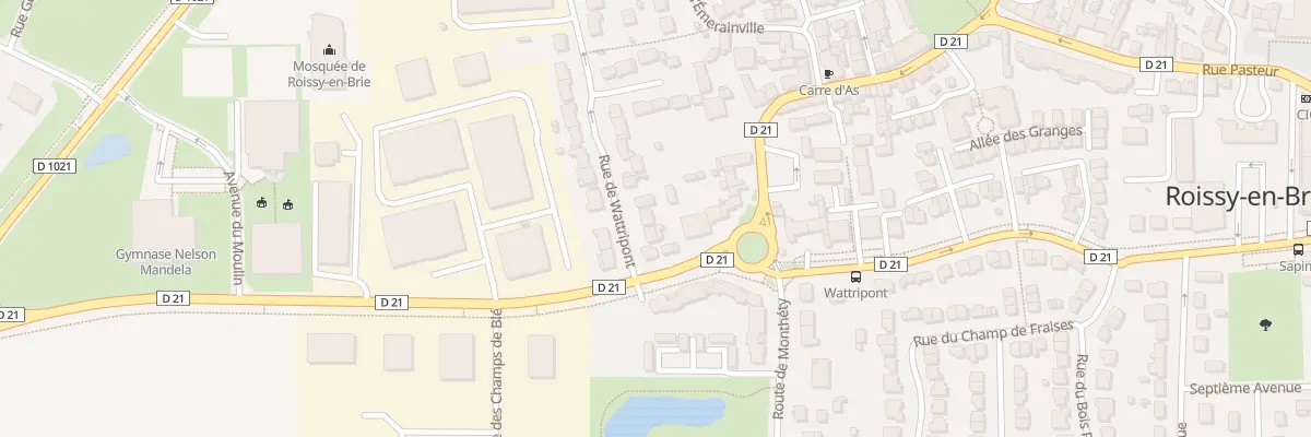 Plan du 6 Rue de Wattripont à Roissy-en-Brie