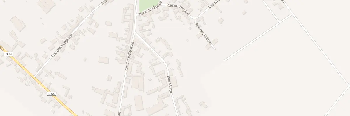 Plan du 9 Rue Marot à Arvillers