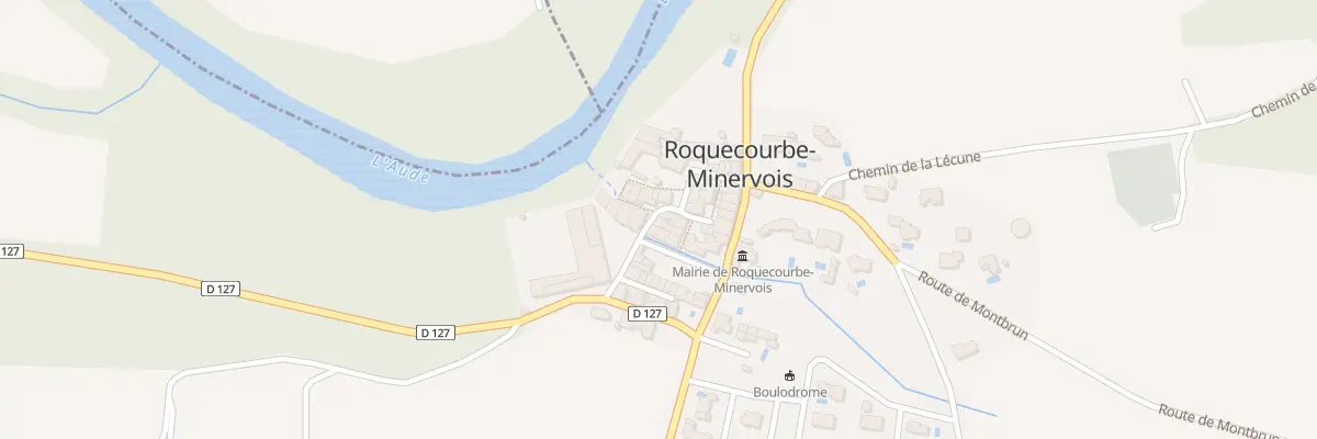 Plan du 5055 Le Village à Roquecourbe-Minervois