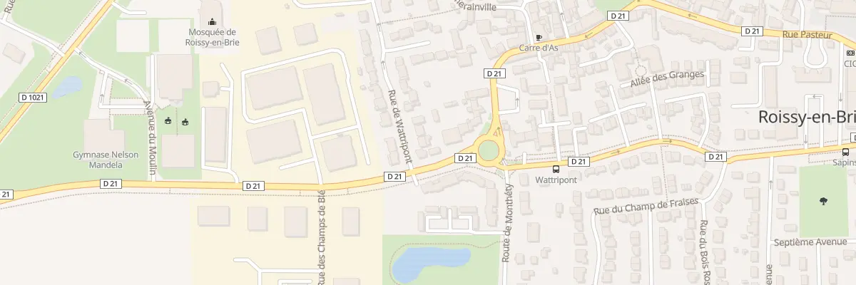 Plan du 4 Rue de Wattripont à Roissy-en-Brie