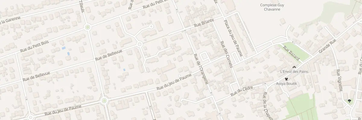 Plan du 29 Rue de l’Orangerie à Torcy