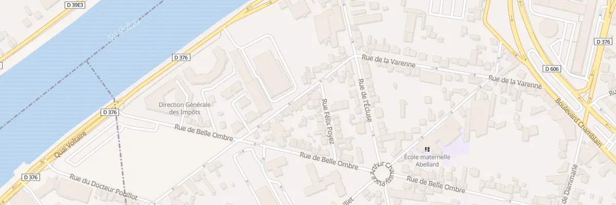 Plan du 7 Rue du Gatinais à Melun