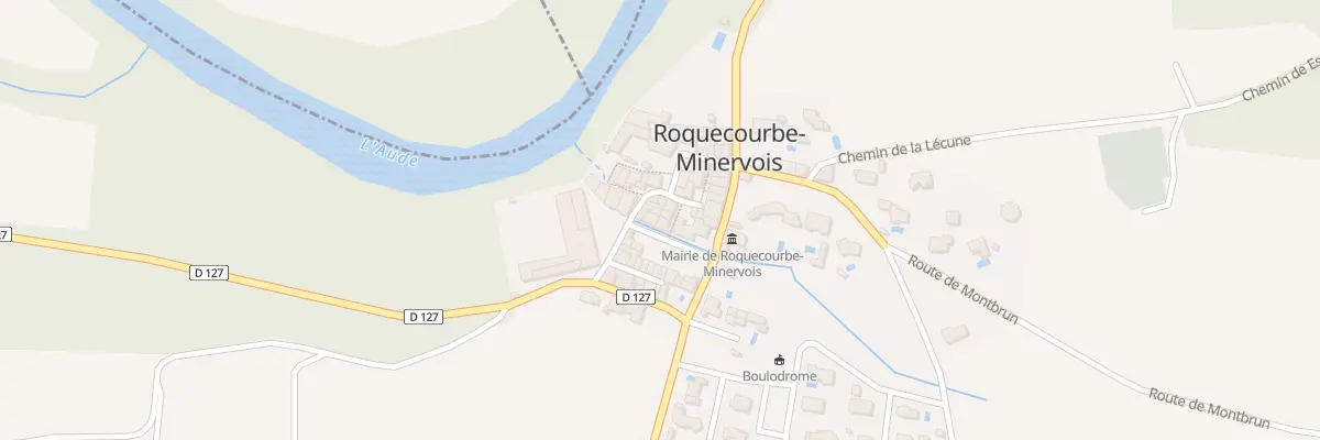 Plan du 19D Le Village à Roquecourbe-Minervois