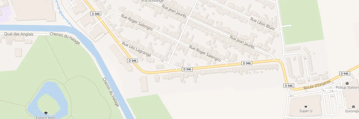 Plan du 27 Rue Leo Lagrange à Merville