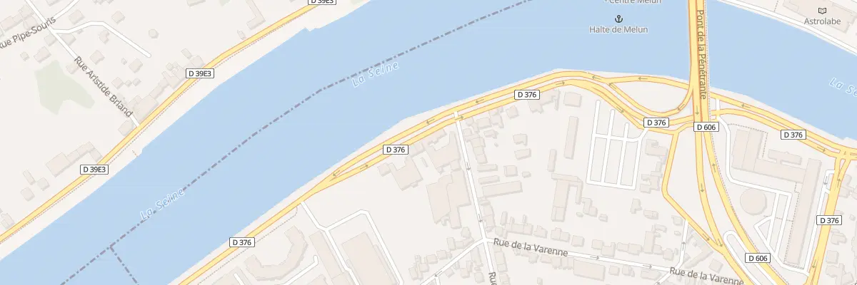 Plan du 2 Rue de l’Ecluse à Melun