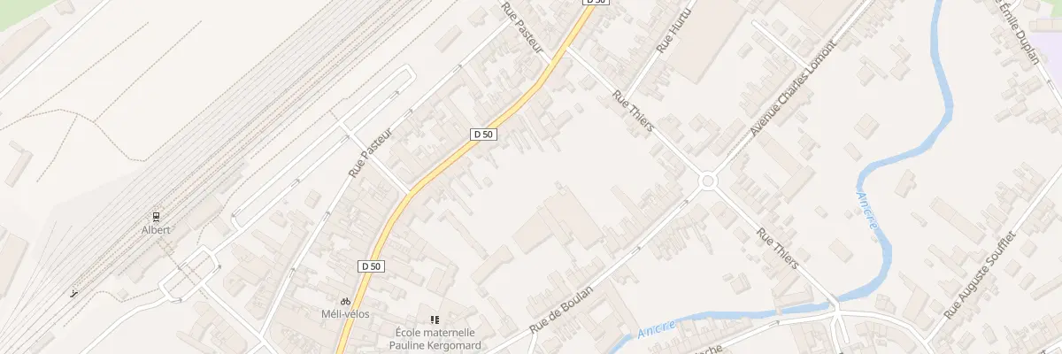 Plan du 24 Rue Félix Faure à Albert