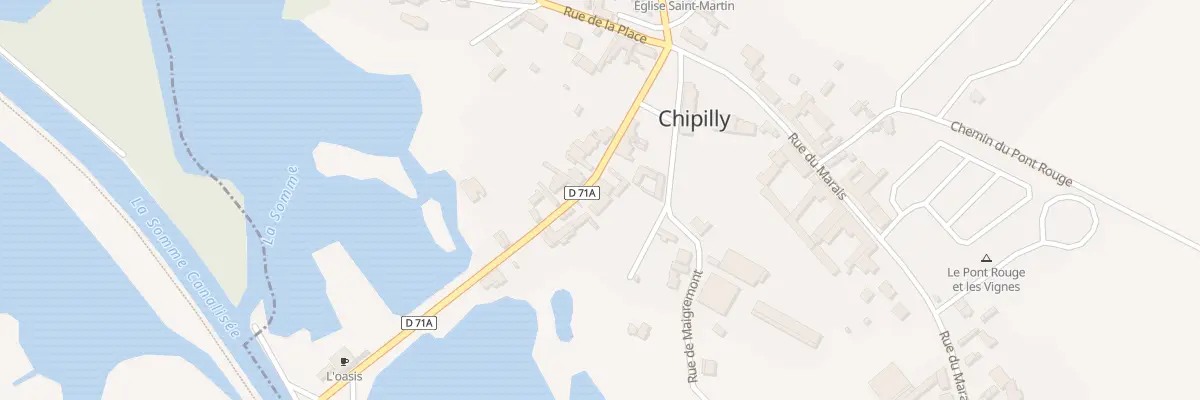 Plan du 8 Rue du Pont à Chipilly