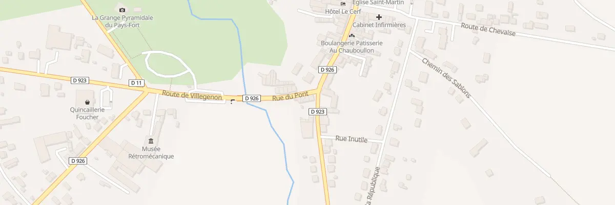 Plan du 2 Rte de Sancerre à Vailly-sur-Sauldre