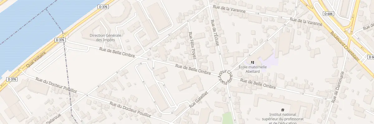 Plan du 38 Rue de Belle Ombre à Melun
