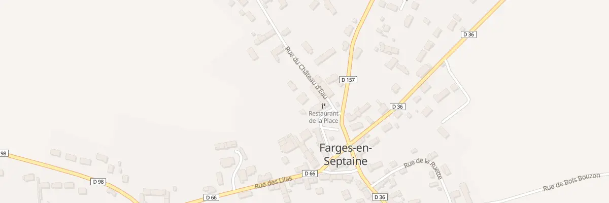 Plan du 1A Rue du Château d’Eau à Farges-en-Septaine
