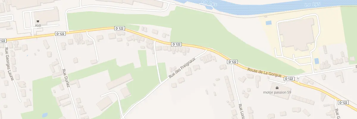 Plan du 94 Rue de la Gorgue à Merville