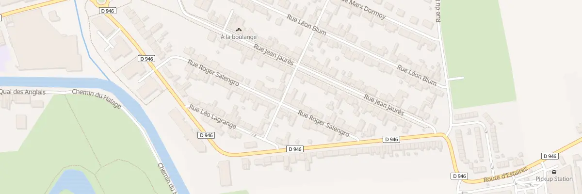 Plan du 31 Rue Roger Salengro à Merville