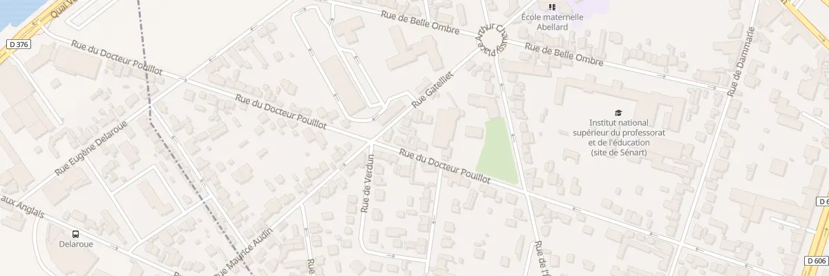 Plan du 48 Rue du Docteur Pouillot à Melun