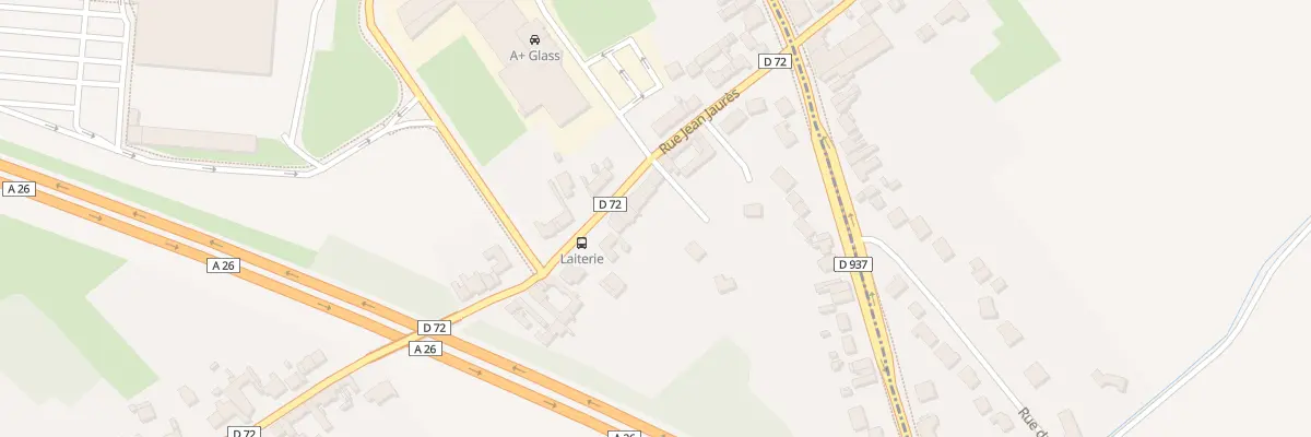 Plan du 154 Rue Jean Jaures à Verquin