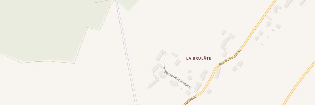 Plan du 51 Imp de la Brûlatte à Pannes
