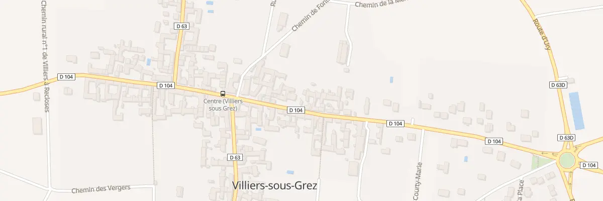 Plan du 19 Rue René Lefebvre à Villiers-sous-Grez