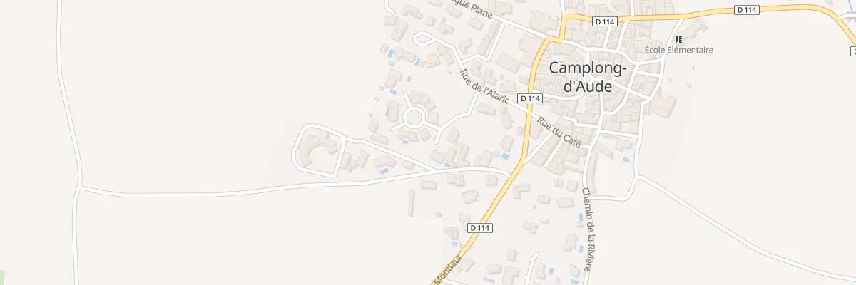 Plan du 13 Lot Le Clos des Oliviers à Camplong-d’Aude