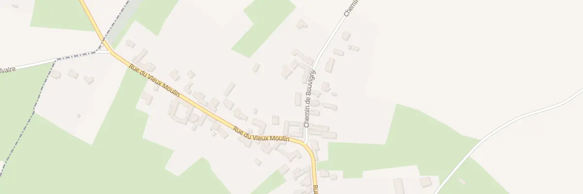 Plan du 3 Che de Bouvigny à Gouy-Servins