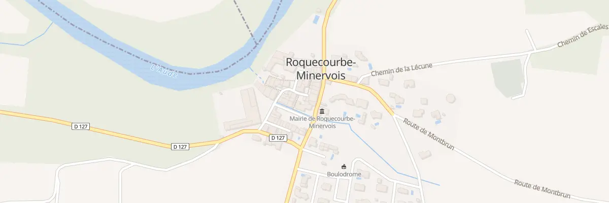 Plan du 17 Le Village à Roquecourbe-Minervois