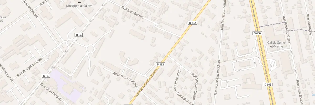 Plan du 464 Av Anatole France à Dammarie-les-Lys