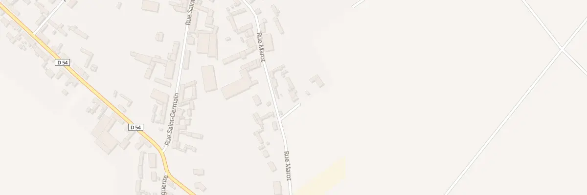 Plan du 21 Rue Marot à Arvillers
