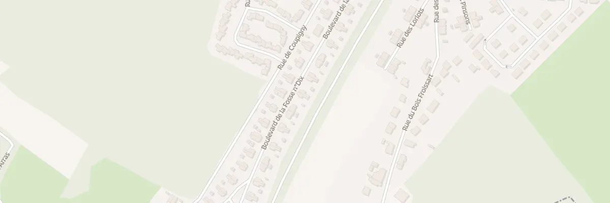 Plan du 107 Bd de la Fosse 10 à Hersin-Coupigny