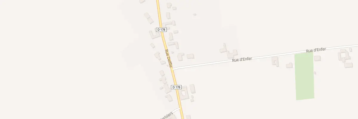 Plan du 1217 Rue Delflie à Lestrem