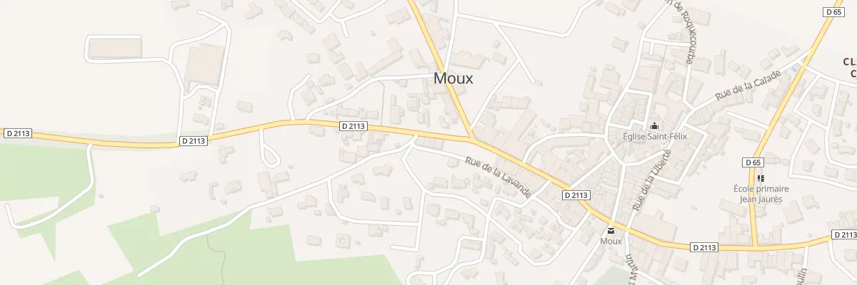 Plan du 241 Le Village à Moux