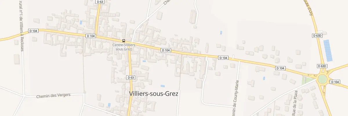 Plan du 14 Rue René Lefebvre à Villiers-sous-Grez