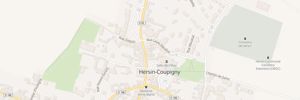 Plan du 5 Rue Jean Jaures à Hersin-Coupigny