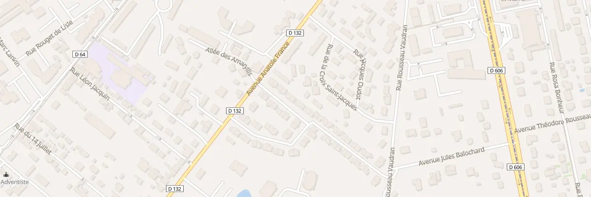 Plan du 61 Rue Jean Monnet à Dammarie-les-Lys