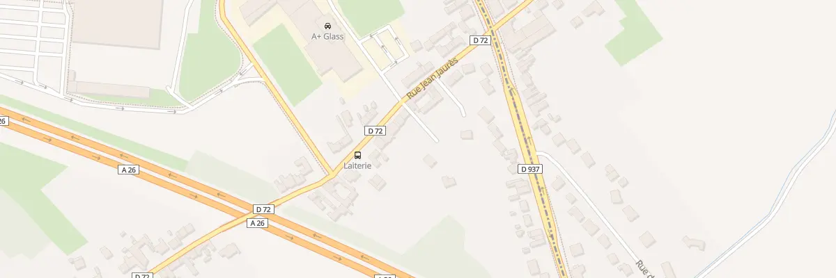 Plan du 156 Rue Jean Jaures à Verquin