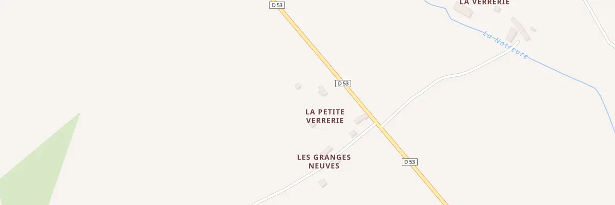 Plan du 1111 Rte d’Autry à Cernoy-en-Berry