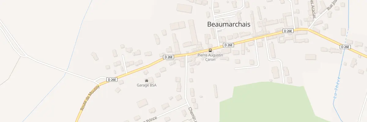 Plan du 2T Che des Clos à Othis