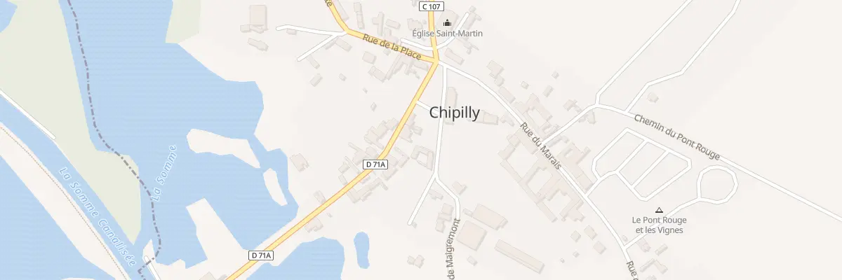 Plan du 4 Rue du Pont à Chipilly