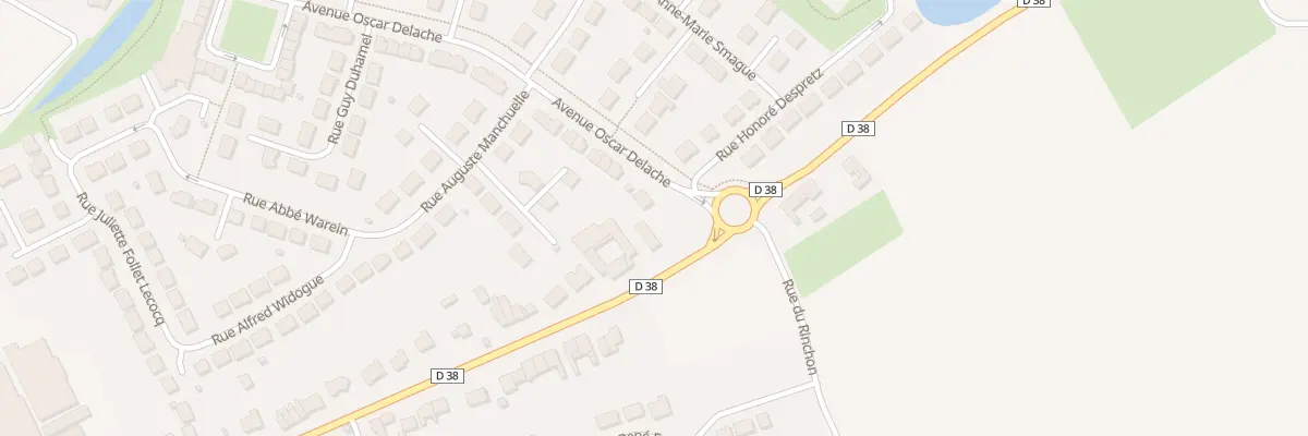 Plan du 117A Rue Ferdinand Capelle à Merville