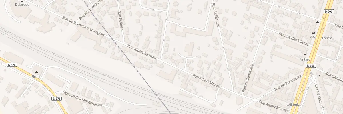 Plan du 30 Rue Albert Moreau à Melun