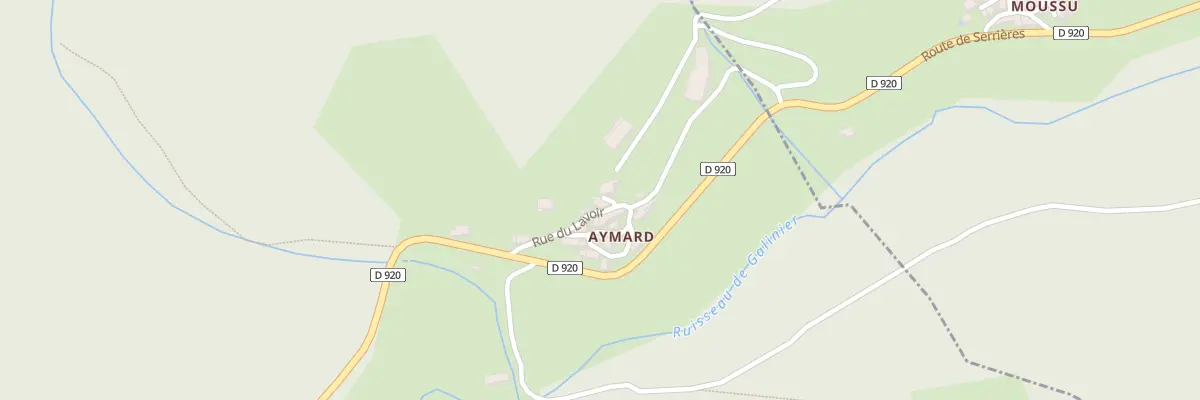 Plan du 5232F Aymar à Ferrals-les-Montagnes