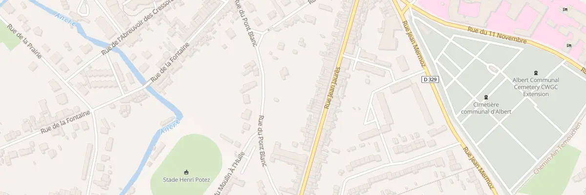 Plan du 70 Rue Jean Jaurès à Albert