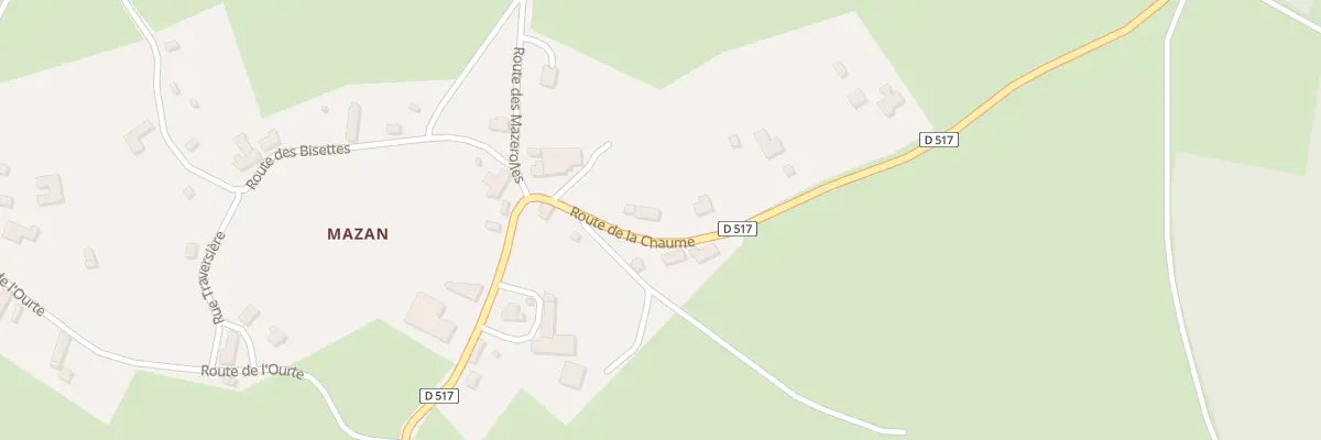 Plan du 5031 Mazan à Saint-Hilaire